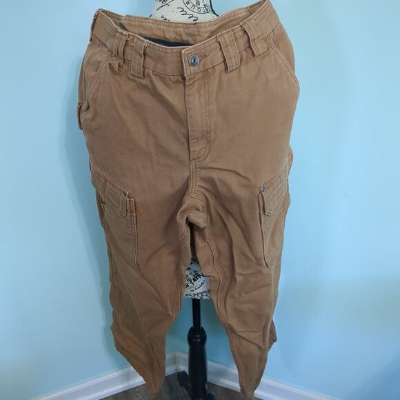 Duluth Trading Co. Men's Heavy Duck Canvas Carpenter Work Pants 34 x 30 - Picture 1 of 6